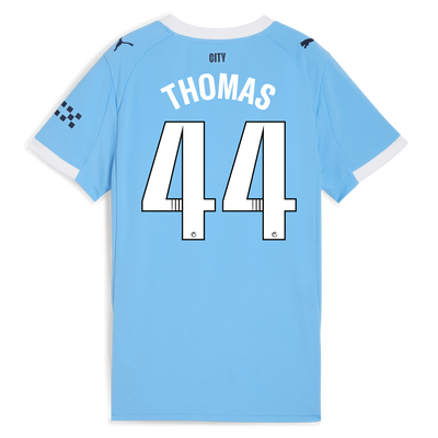 Women's Manchester City Home Jersey 2025/26 With THOMAS 44 Printing